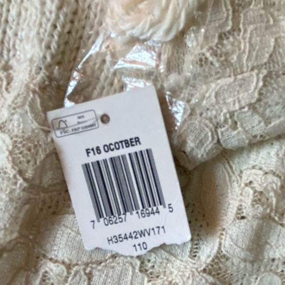 Style & Co.Woman Ivory Lace Hem Metallic Thread Cotton Blend Party Sweater-Sz-2X - Picture 13 of 16